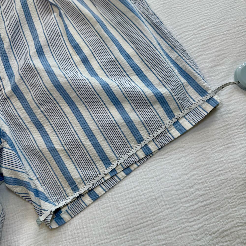 Polo Ralph Lauren Seersucker Shorts Tyler Blue White Stripes Men’s 42 VTG Preppy - Picture 7 of 15